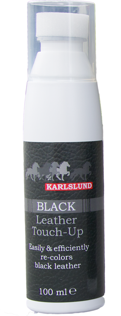 Karlslund Schwarze Lederfarbe