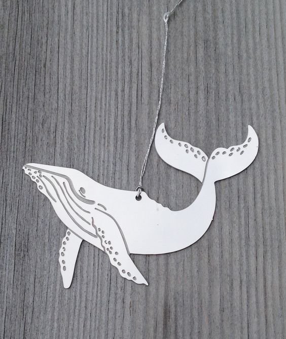 Islensk Ornament Whale
